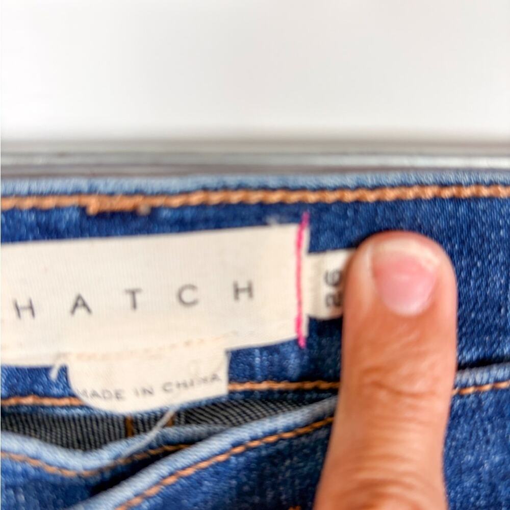 Hatch Maternity Under the Bump Slim  Skinny Jeans Size 26 MSRP $198 - Picture 8 of 10